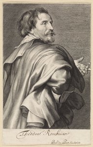 Ritratto di Theodoor Rombouts da Paulus Pontius